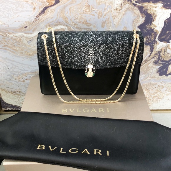 Bvlgari Bulgari Stingray Serpenti Forever Bag - Picture 2 of 8